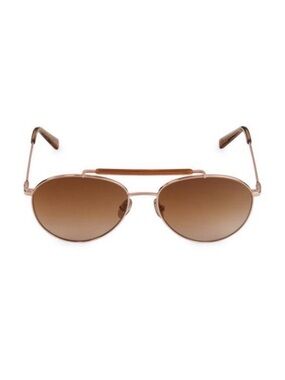 SALE ! Tod’s #0400014823253 Avaitor Sunglasses  Original Leather Semi Rigid Case